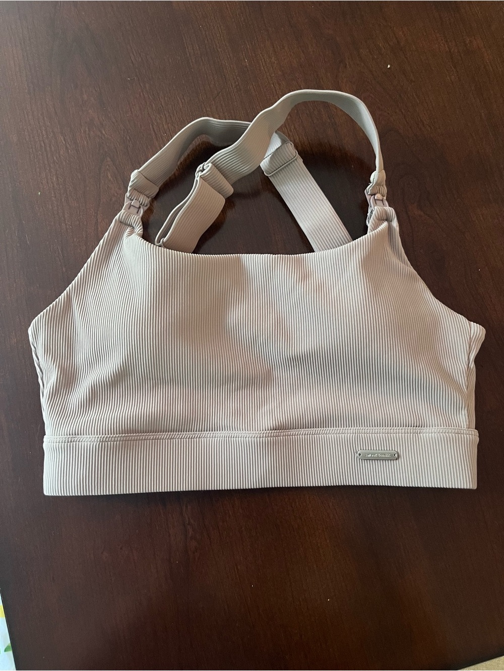 Sweat and milk nursing/ pumping bra - Nude